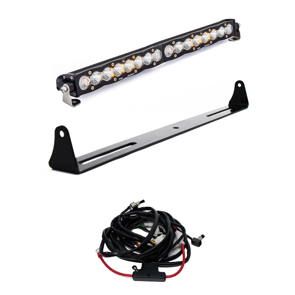 Chevy/GMC S8 20 Inch Bumper Light Bar Kit - Chevy/GMC 2007-13