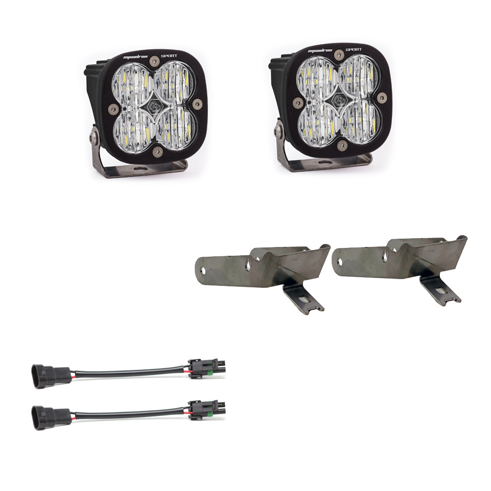 Ford Squadron Sport Fog Pocket Light Kit - Ford 1999-10 F-250/350